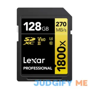 Lexar Gold Series Professional 1800x SDXC UHS-II Memory Card