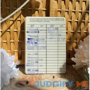 Library Due Date Cards Kindle Paperwhite 2021/2021 Case