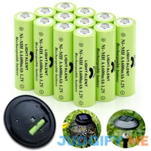 Lightalent Ni-MH AA Rechargeable Batteries