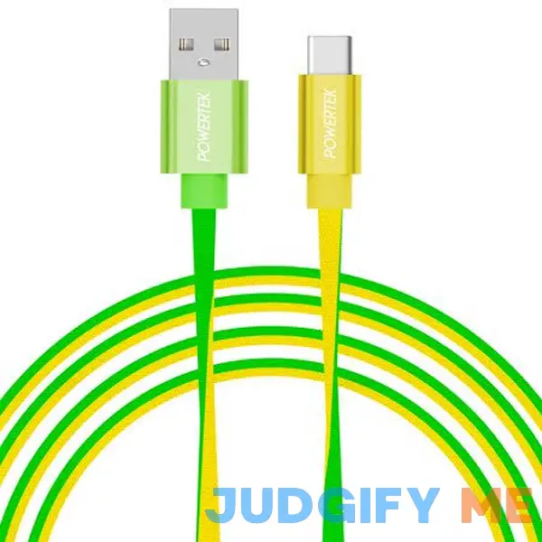 Liquipel Powertek Neon Two-Tone Usb-a to Usb-c Liquipel Powertek Neon Two-Tone Usb-a to Usb-c