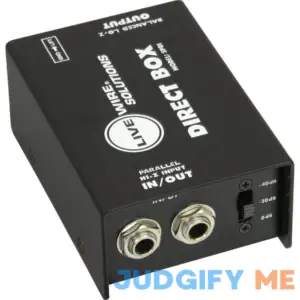 Livewire SPDI Passive Direct Box with Attenuation Pad