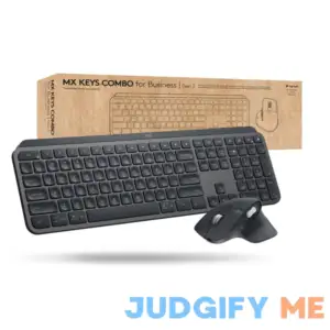 Logitech MX Keys Combo for Business Wireless Keyboard and Mouse