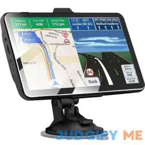Longruf Gps Navigation For Car 7 Inch 2.5d Car Gps For Car 2024 Map Truck Gps Commercial Drivers Semi Trucker Navigation System 16gb 256m With Voice G