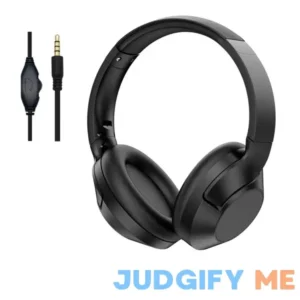 Lovskoo Gaming Headset with Mic Noise Canceling Headphones Over-Ear Headphones Lightweight Head-Mounted Wired Headphones Stereo Surround Sound