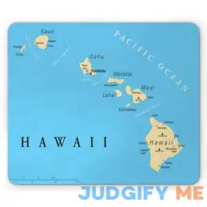 Lunarable Hawaiian Mouse Pad