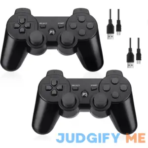 Lyyes Wireless Controller 2 Pack for PS-3