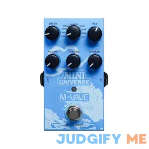 M-VAVE Guitar Pedal Reverb Innovation Unique Sound 9 Reverb Effects Universe Pedals Pure Digital