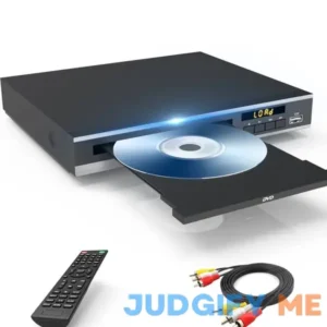 MAITE DVD Player Region Free DVD Players for CD/DVD's Compact DVD Player Supports NTSC/PAL System with RCA Stable Outputs/USB 128G Input
