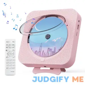 MICOCIOUS Portable CD Player with Bluetooth Desktop CD Player for Home CD Music Players with Remote Control