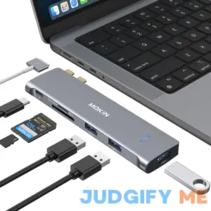 MOKiN USB C Adapter for MacBook Air Pro 13 15 inch 2021 2020 2019 2018
