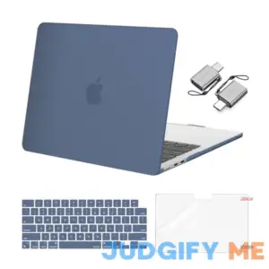 MOSISO Compatible with MacBook Air 13 inch Case 2024 2023 2022 M3 A3113 M2 A2681 Touch ID