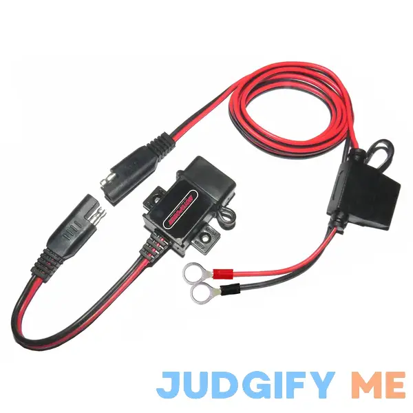 MOTOPOWER MP0609A 3.1Amp Motorcycle USB Kit SAE to USB Adapter MOTOPOWER MP0609A 3.1Amp Motorcycle USB Kit SAE to USB Adapter