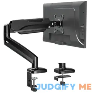 MOUNTUP Single Monitor Desk Mount Adjustable Gas Spring Monitor Arm Support Max 32 Inch 44176lbs Screen Computer Monitor S