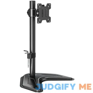 MOUNTUP Single Monitor Stands Freestanding VESA Monitor Desk Mount fits 13'' to 32'' Computer Screen with Height Adjustable