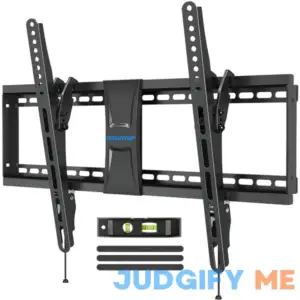 MOUNTUP Tilting TV Wall Mount Bracket for Most 37-70 Inches TVs TV Mount with 10 Degrees Smooth Tilt MU0008