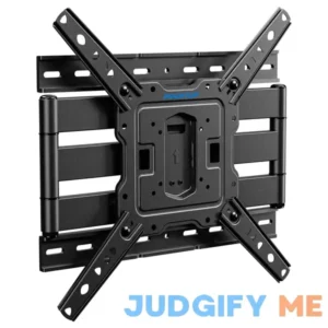 MOUNTUP Ultra Slim Full Motion TV Wall Mount 1.3" Thin Low Profile TV Bracket for 26-65" LED OLED QLED TVs