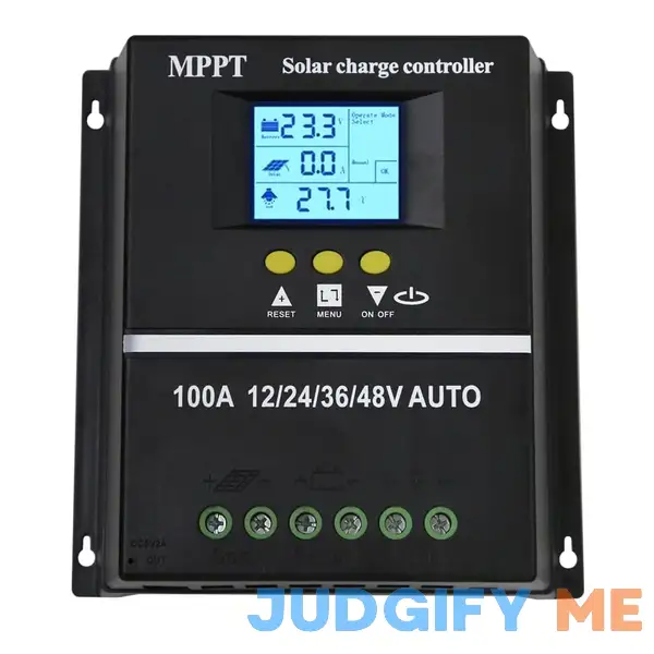 MPPT Solar Charge Controller 12V 24V 36V 48V LCD Display Battery Intelligent Regulator Max 100V Input Dual USB for Lead-Acid/Lithium MPPT Solar Charge Controller 12V 24V 36V 48V LCD Display Battery Intelligent Regulator Max 100V Input Dual USB for Lead-Acid/Lithium