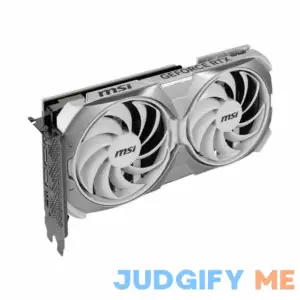 MSI GeForce RTX 4070 Super 12G Ventus 2X OC Graphics Card White G4070S12V2WC