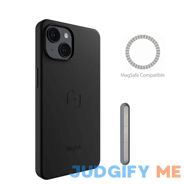 MagBak for iPhone 15 series + MagSticks to Mount Anywhere iPhone 15 / Black MagBak for iPhone 15 series + MagSticks to Mount Anywhere iPhone 15 / Black