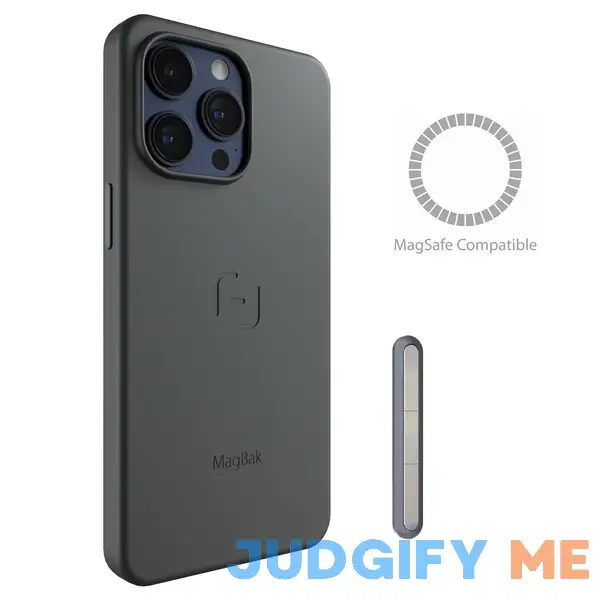 MagBak for iPhone 15 series + MagSticks to Mount Anywhere iPhone 15 Pro Max / Gray MagBak for iPhone 15 series + MagSticks to Mount Anywhere iPhone 15 Pro Max / Gray