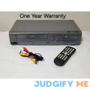 Magnavox MWD2205 VCR DVD Combo VHS Player + Remote Tested Works 1 year warranty included now you can watch old vhs tapes