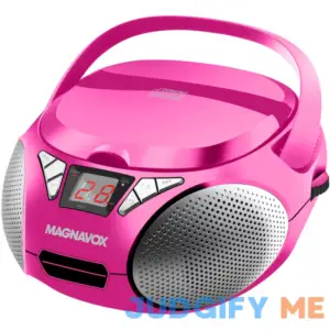 Magnavox Md6924 Portable Top Loading CD Boombox with Am/FM Stereo Radio