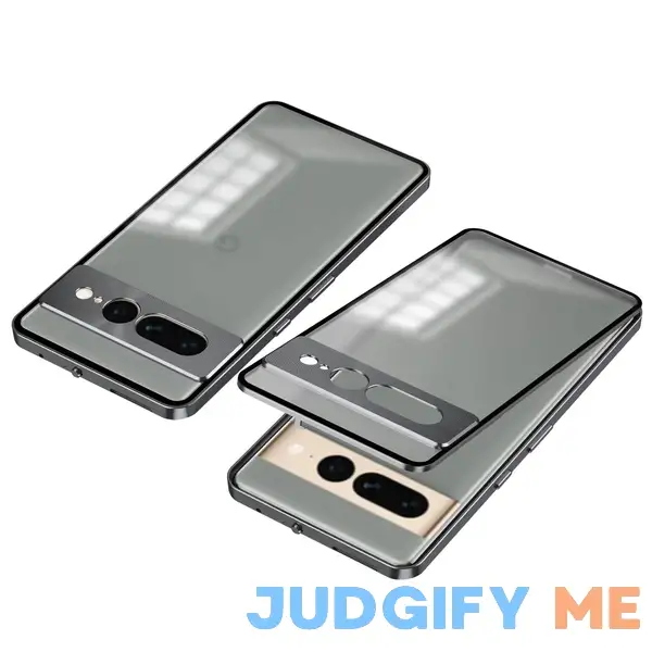 Magnetic Aluminum Case with Camera Protection For Google Pixel Series Gray / Pixel 7 Pro Magnetic Aluminum Case with Camera Protection For Google Pixel Series Gray / Pixel 7 Pro