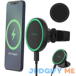 Magnetic Wireless Car Charger Mount Compatible with Magsafe iPhone 15/ iPhone 14/iPhone 13