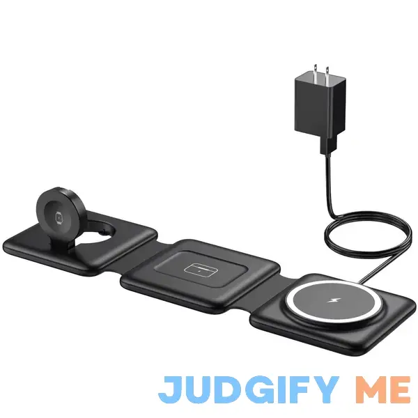 Magnetic Wireless Charger for iPhone Fodable 3 in 1 Charging Station for Multiple Apple Devices Magnetic Wireless Charger for iPhone Fodable 3 in 1 Charging Station for Multiple Apple Devices