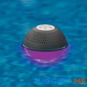 Mainstays Portable Bluetooth Pool Speaker with RGB Lights