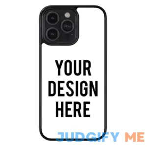 Make Your Own Apple iPhone Custom Rubber Phone Case. iPhone 15 Pro