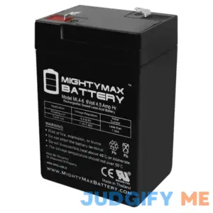 Mighty Max Battery 6V 4.5AH SLA Replacement