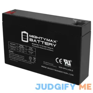 Mighty Max Battery 6V 7Ah SLA Battery Replacement