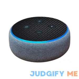 MightySkins Carbon Fiber Skin for Amazon Echo Dot Glamorous