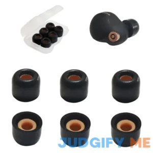 Mijusun Ear Tips for Sony WF-1000Xm4 Memory Foam Tips Replacement for Sony WF-C500 Linkbuds S Earbuds Tips for Sony Case Cover 3