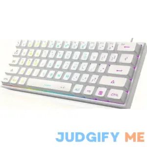 Mini 60% Gaming Keyboard RGB Backlit 61 Key Ultra-Compact Keyboard TS91 Mini 60% Gaming/Office Keyboard