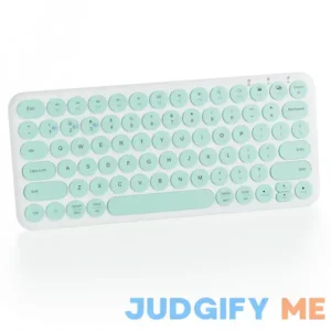 Mini Bluetooth Keyboard Multi-Device Portable Wireless Keyboard 78 Keys Aesthetic Quiet Keyboard for iPad