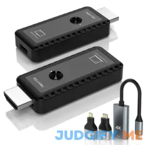 Mini Portable Wireless HDMI Transmitter and Receiver 4K Plug & Play