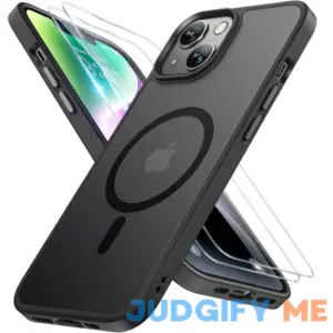 Miracase Magnetic Series for iPhone 14 Case [Compatible with MagSafe] [with 2X Screen Protectors] Military-Grade Protection