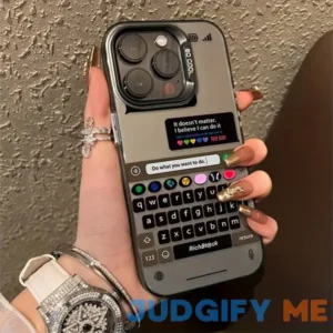 Mobile Phone Case New Creative Cool Chat Interface Matte Texture All-inclusive Female Anti-fall Net Red Case Suitable For IPhone 13