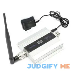 Mobile Phone Signal Booster GSM 900MHz Cell Phone Signal Booster Repeater Mobile Signal Amplifier with Indoor Whip Antenna Kit for Home Office
