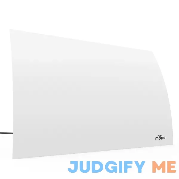 Mohu Arc Indoor TV Antenna Modern Curve Design 40-Mile Range UHF VHF Mohu Arc Indoor TV Antenna Modern Curve Design 40-Mile Range UHF VHF