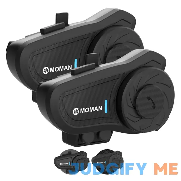 Moman Motorcycle Intercom Headset H2 Pro Helmet Wireless Communication System to 1000M with DSP&CVC Noise Cancellation IP65 Moman Motorcycle Intercom Headset H2 Pro Helmet Wireless Communication System to 1000M with DSP&CVC Noise Cancellation IP65