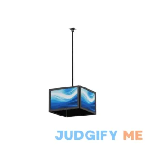 Monoprice Specialty Ceiling Mounted TV Wall Mount Bracket Quad Sided for 32" to 65" TVs up to 264lbs