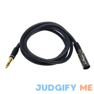Monoprice XLR Male to 1/4inch TRS Male Cable