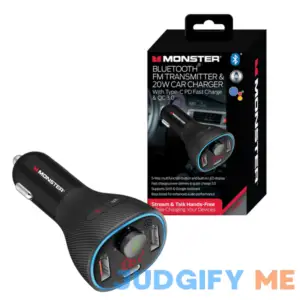 Monster LED Type-C USB-a FM Transmitter