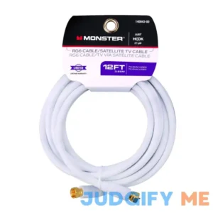 Monster Video Coaxial Cable Just Hook It Up 12 ft