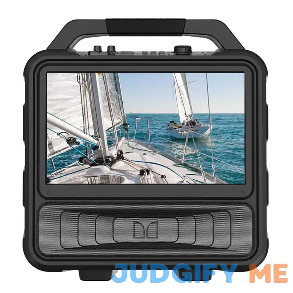 Monster Vision Bluetooth Speaker + 15.6 TV Screen Monster Vision Bluetooth Speaker + 15.6 TV Screen