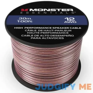 Monster Xp Copper Clad Aluminum Speaker Wire 12 Gauge Cable 100 FT Spool