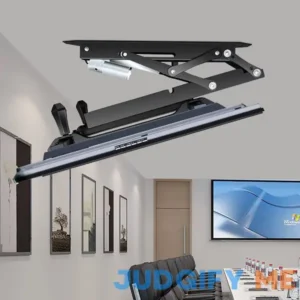 Motorized TV Mount Hidden Drop Down TV Lift Telescopic Electric TV Lift with Auto Lifting
